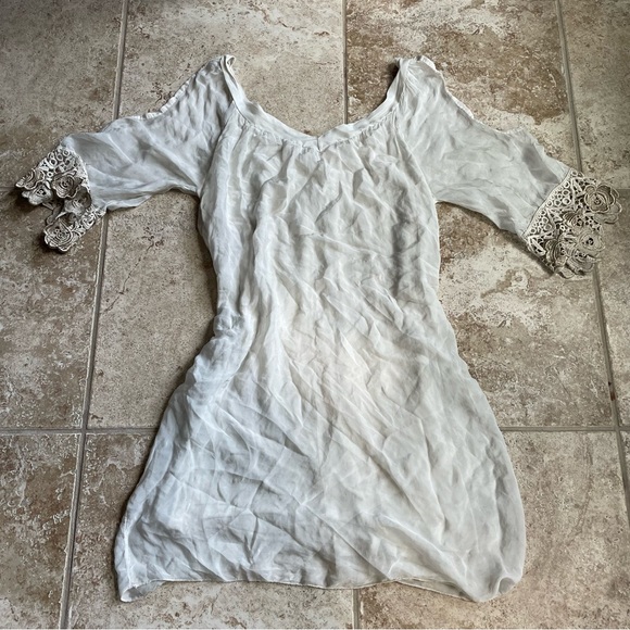 Italian Fairytale Silk Dress - Picture 1 of 4